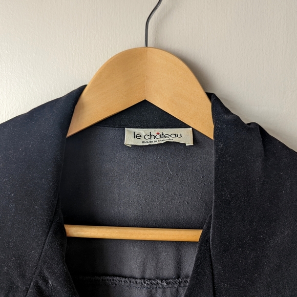 Vintage Velvet Moto Jacket - Picture 5 of 5